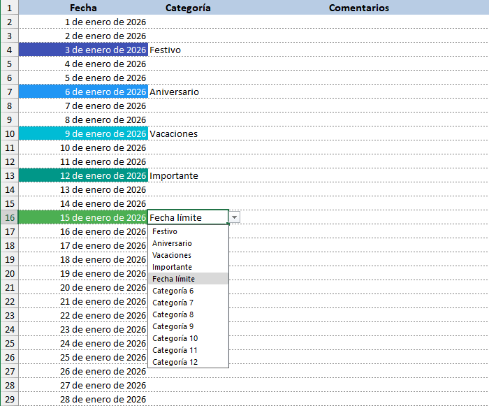 Calendario 2026 listo para imprimir
