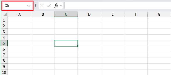 Las celdas de una hoja de Excel